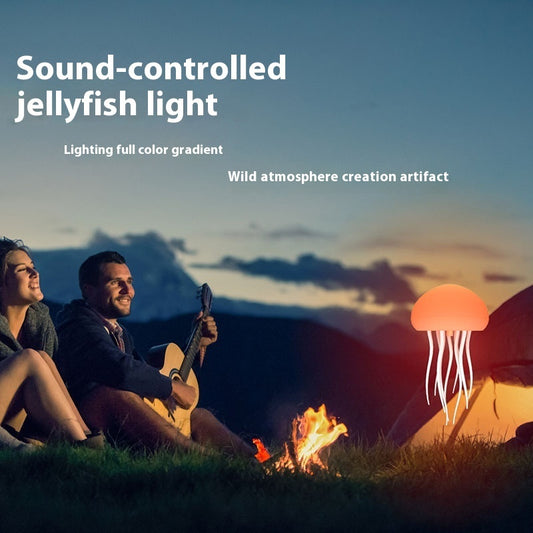 LED Jellyfish Mood Lamp – Smart Portable Jellyfish Night Light for Bedroom, Desk & Home Decoration