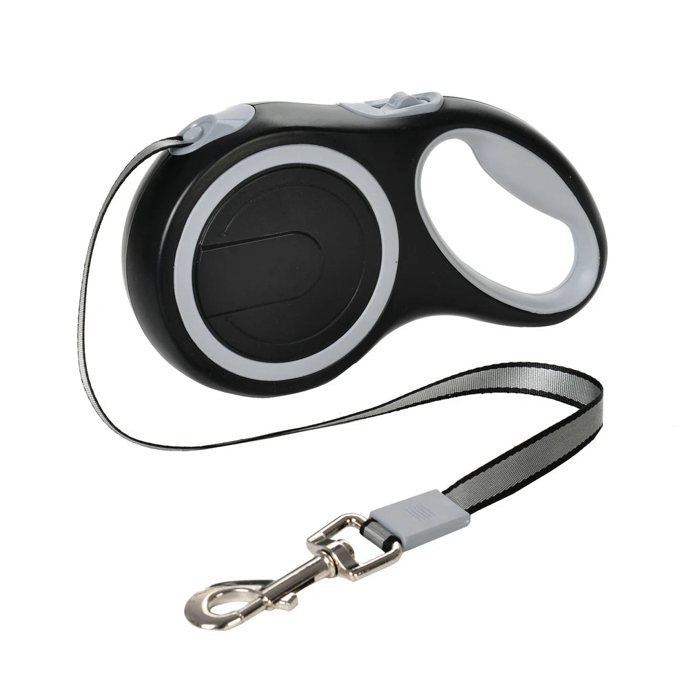 Retractable Dog Leash 3m/5m/8m – Durable Adjustable Pet Walking Rope with Strong Collar for Small & Large Dogs (Up to 50kg)